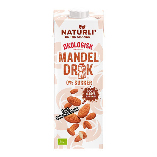 Mandeldrikk usøtet Økologisk