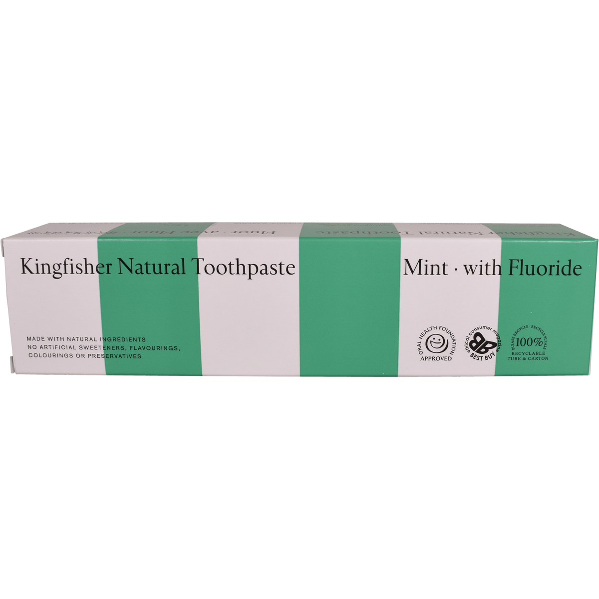 Kingfisher Tannkrem Med Fluor | Mynte