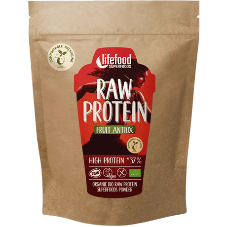 Lifefood Proteinpulver Frukt RAW Økologisk Superfood | 450 g