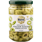 Organic Oliven (grønne) i skiver Økologisk
