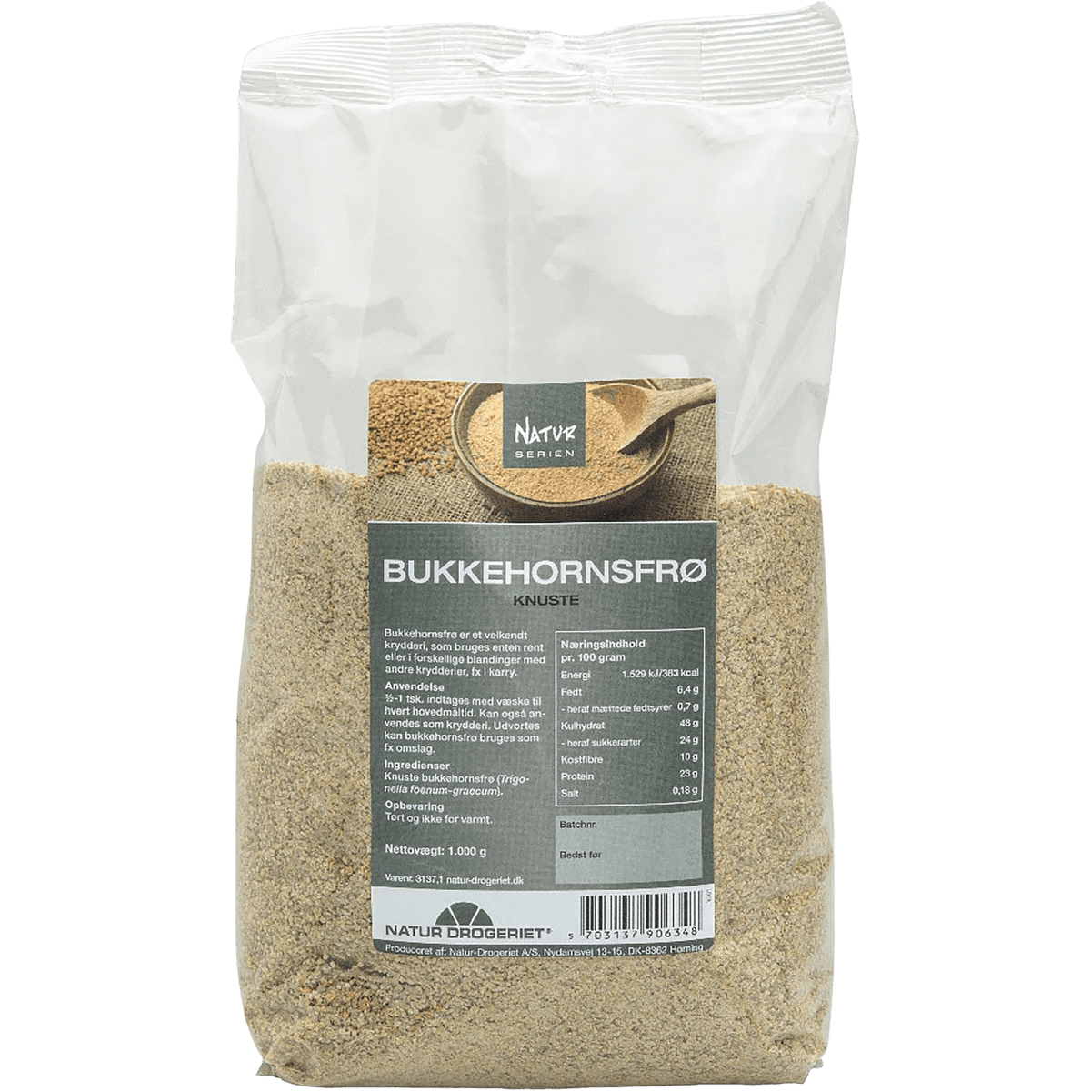 Natur-Drogeriet Knust Bukkehornkløverfrø | 1 kg