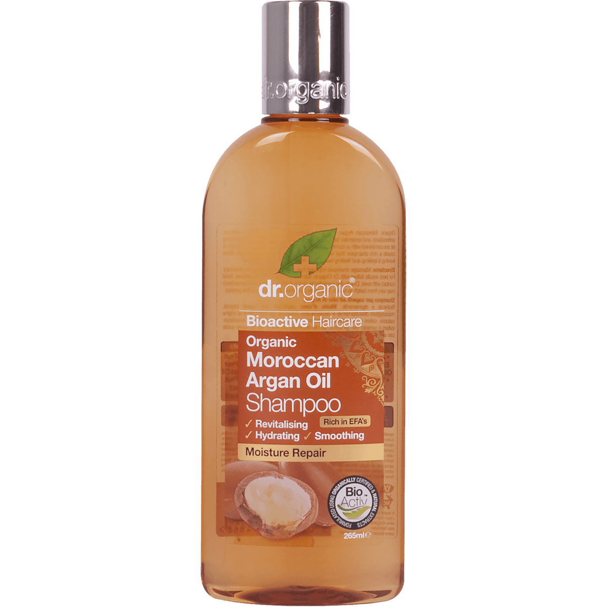 Dr. Organic Moroccan Argan Oil Shampoo | 265 ml fra Dr. Organic