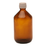 Glassflaske m. Lokk & Helletut 500ml