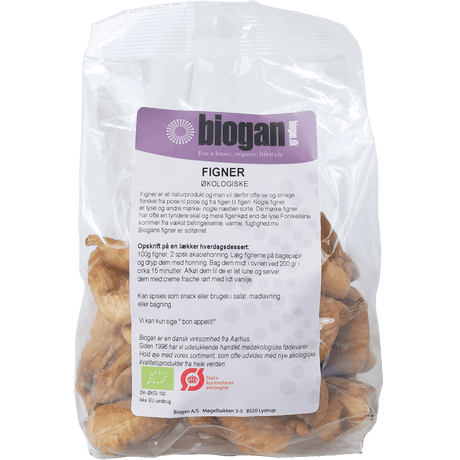 Biogan Fiken Økologisk | 500 g fra Biogan