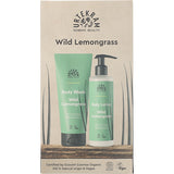Gaveeske Wild Lemongrass Body Lotion & Body Wash fra Urtekram