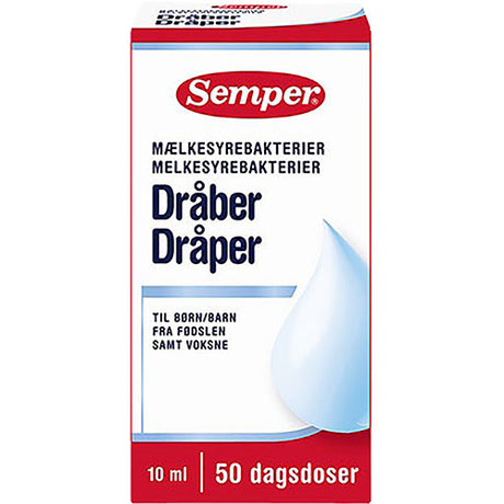 Dråper Med Melkesyrebakterier