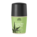 Urtekram Kroppsvask Deodorant Krystall Roll On med Aloe Vera | 50 ml fra Urtekram
