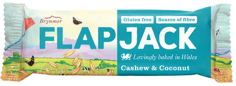 Glutenfri Bar Cashew Og Kokos Flapjack fra 9Brand Foods