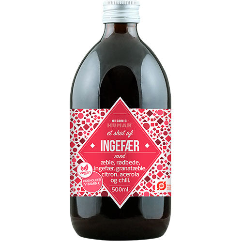 Human Ingefærshot Økologisk | 500 ml