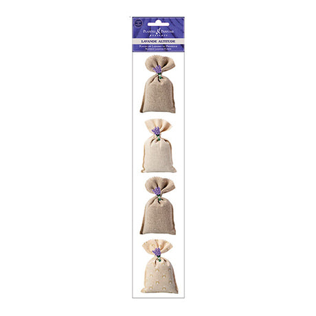 Lavendelposer Tørret Lavendel i Lerret 4stk , 4 X 20 g