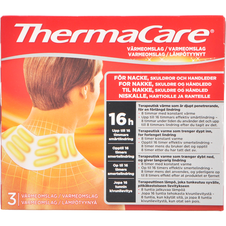 Varmepakning for nakke, skuldre og håndledd