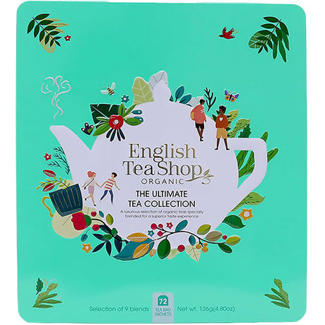 English Tea Shop Gaveeske The Ultimate Tea Collection Økologisk | 72 poser