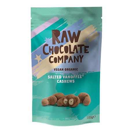 Rå sjokolade cashewnøtter Vanoffe Ø