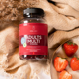 VitaYummy Adults Multi Strawberry | 60 vingummi fra VitaYummy