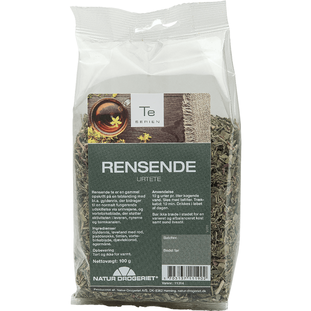 Natur-Drogeriet Te - Rensende | 100 g