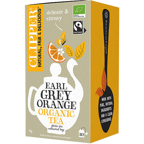 Earl Grey Te med Appelsin Øko