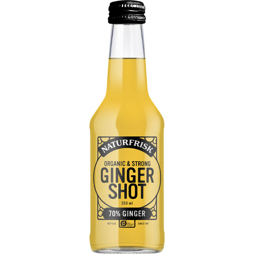 Kjøp Naturfrisk Ingefær shot Øko 250 ml - Mecindo – Mecindo.no