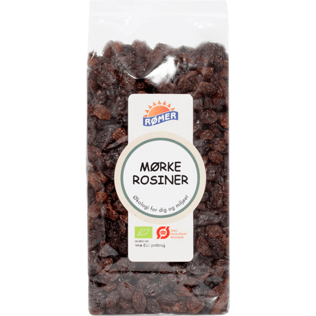 Rømer Mørke Rosiner Økologisk | 500 g fra Rømer