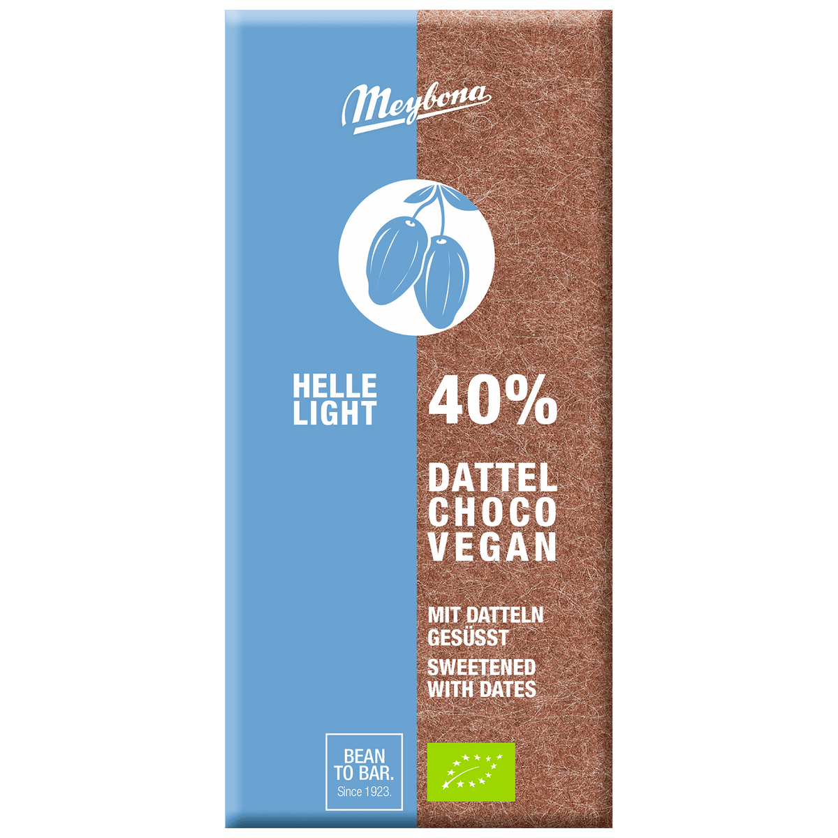 Meybona Sjokolade 40% m. Dadler Økologisk | 80 g