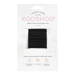 Hårstrikker Svart plastfri 12 stk (mini)