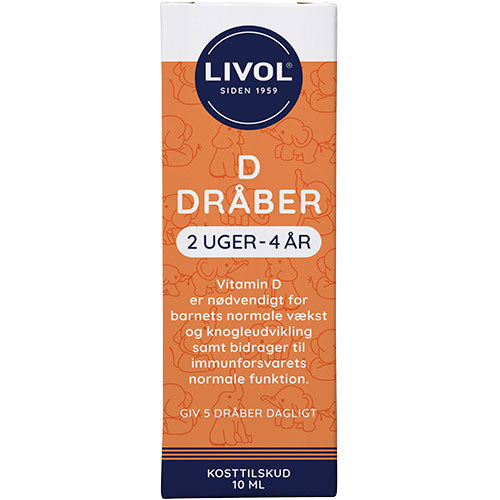 D vitamin Dråper for Barn