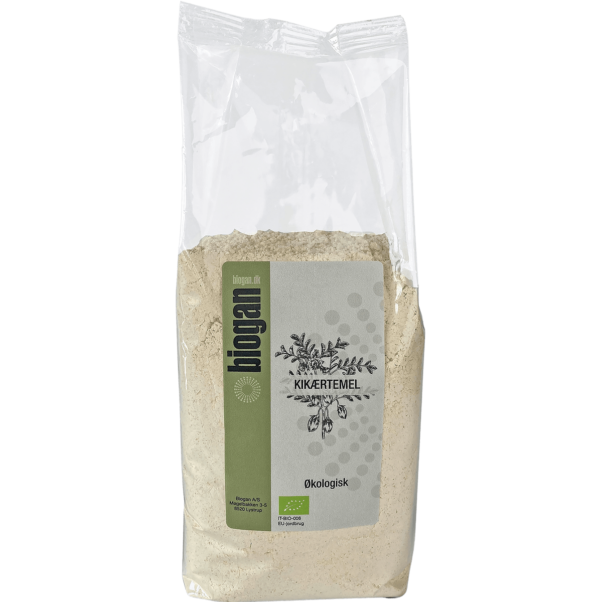 Biogan Glutenfri Kikertmel Økologisk | 1 kg