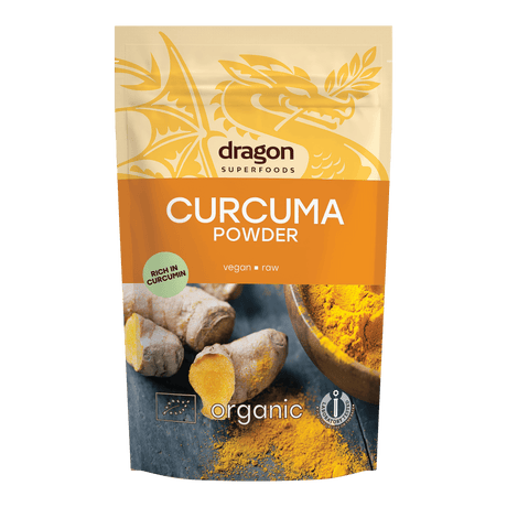 Gurkemeiepulver Øko fra Dragon Superfoods