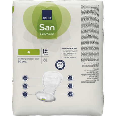 San 4, Kroppsformet Inkontinensbeskyttelse med teip, Premium
