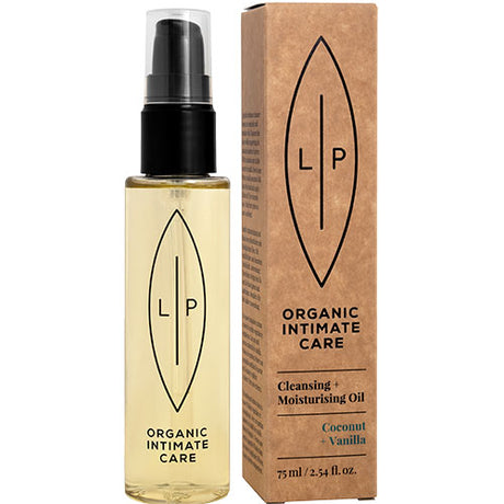 Lip Intimate Care Cleansing + Moisturising Oil Coconut + Vanilla | 75 ml fra Lip Intimate Care