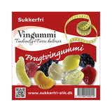Frugtvingummi Sukkerfri | 80 gr fra Mecindo.no