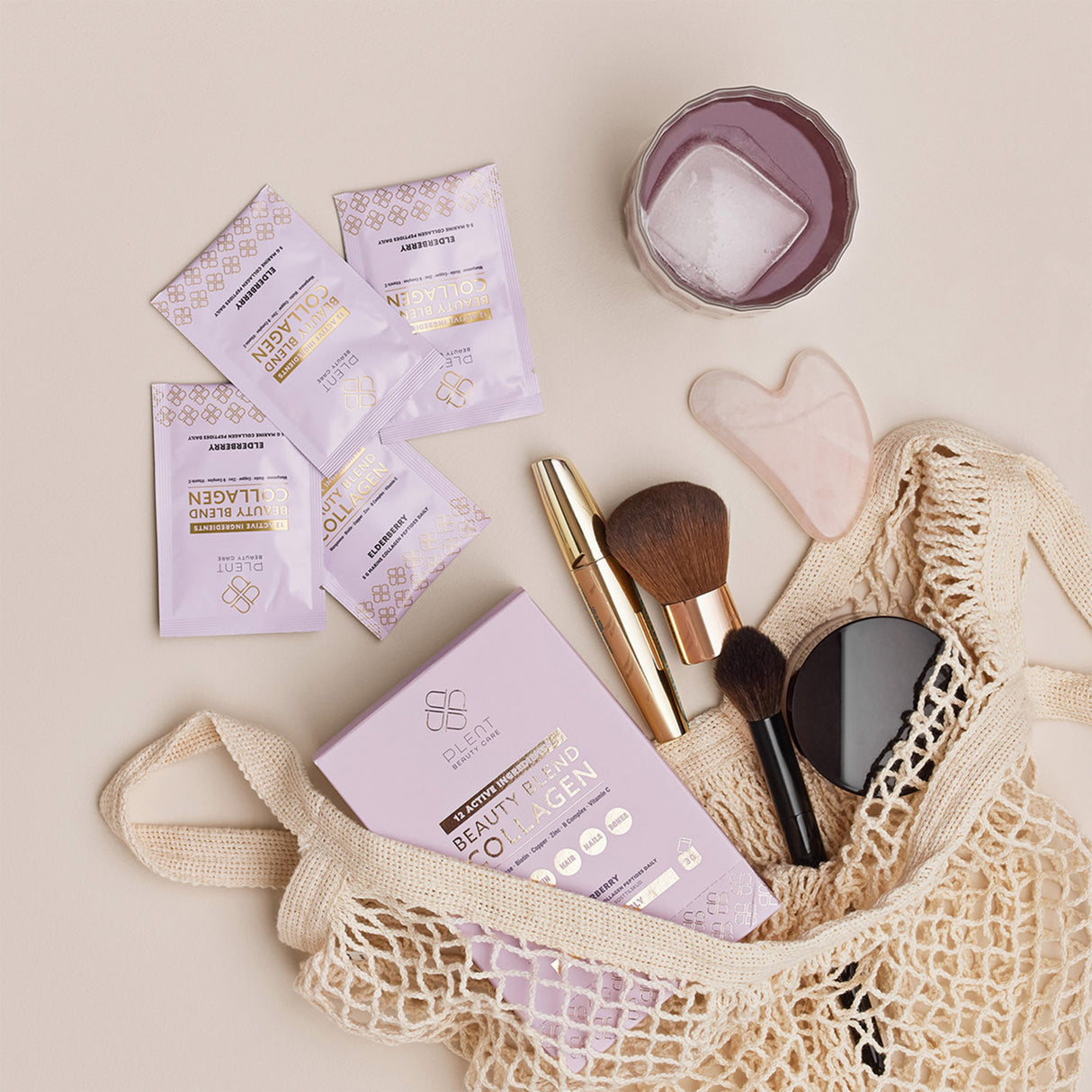 Plent Beauty Blend Collagen 30 x 5 g | Elderberry fra Plent