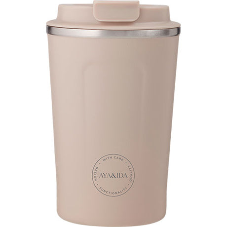 AYA&IDA Termokrus Rustfritt Stål 380 ml | Krembeige fra AYA&IDA