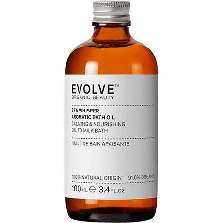 Evolve Zen Whisper Aromatic Bath Oil | 100 ml fra Evolve