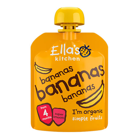 Babymos Banan, 4 mnd+
