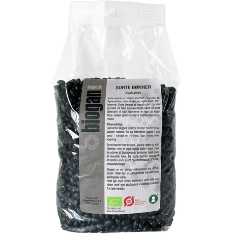 Biogan Sorte Bønner Økologisk | 1 kg