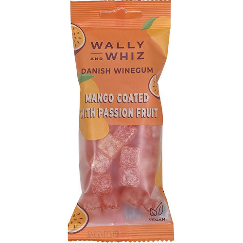 Wally and Whiz Vingummi Mango med Pasjonsfrukt | 56 g