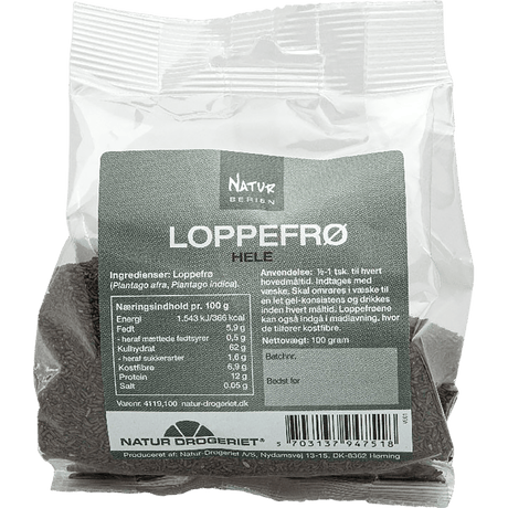 Natur-Drogeriet Hele Loppefrø | 100 g fra Natur-Drogeriet
