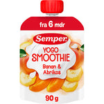 Semper YOGO Smoothie med banan og aprikos fra 6 mnd. | 90 g