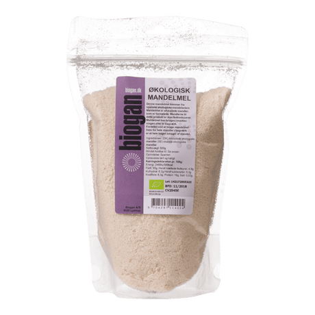 Biogan Mandelmel Økologisk | 500 g