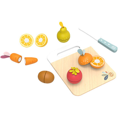 Speed Monkey Fruits & Vegetables Cutting Playset, 3-6 år fra Speedy Monkey