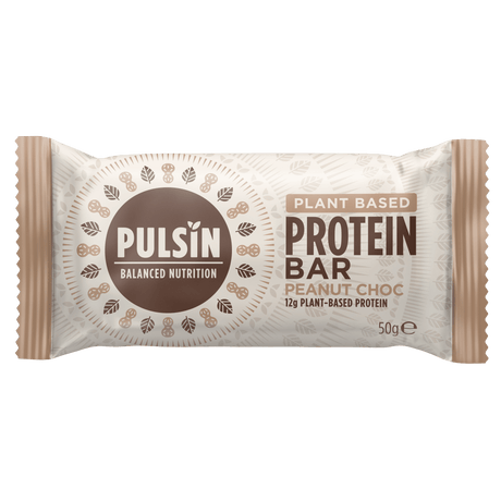 Pulsin Proteinbar Glutenfri Økologisk | Peanut Choc