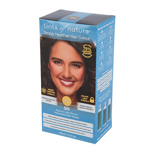 Naturlig Lys Brun Permanent Hårfarge 5N