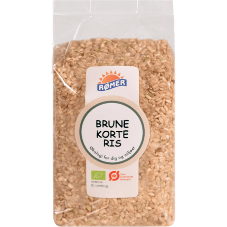 Rømer Korte Brune Ris Økologisk | 500 g