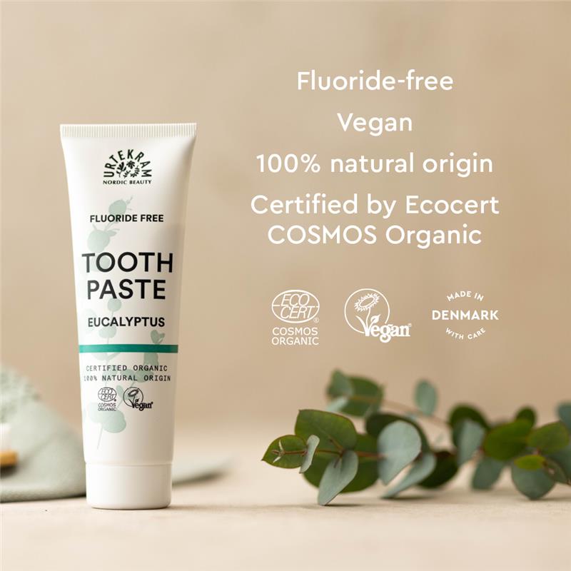 Urtekram Eucalyptus Tannkrem | 75 ml fra Urtekram