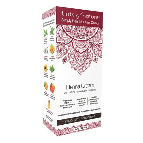 Tints of Nature Henna Hårfarge Krem | Chocolate