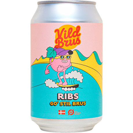 Vild Brus Rips Økologisk | 330 ml fra Vild Brus