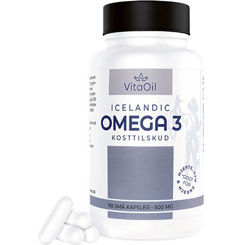 VitaOil VitaOil Icelandic Omega 3 Kapsler | 90 kapsler fra VitaOil