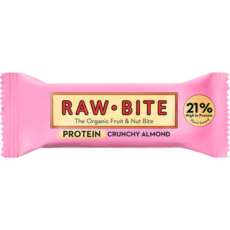 RawBite Proteinbar Økologisk | Crunchy Almond fra RawBite