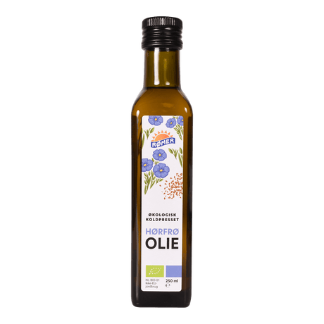 Rømer Kaldpresset Linfrøolje Økologisk | 250 ml