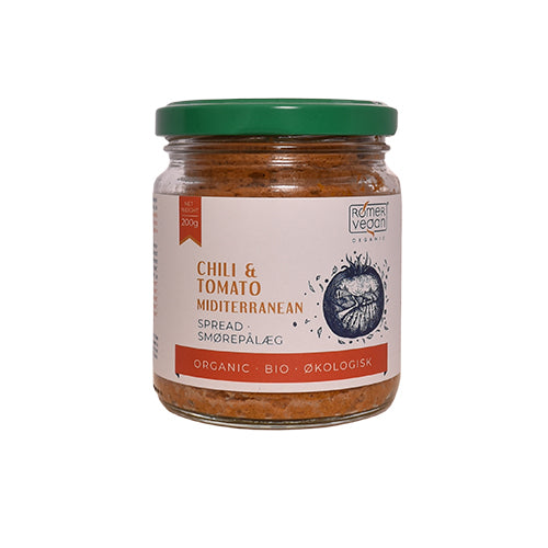 Smørepålegg Chili & Tomat Middelhavet Øko
